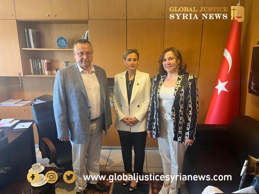 A delegation from Global Justice Organization meets seniors officials at the headquarters of Republic of Türkiye Ministry of Foreign Affairs